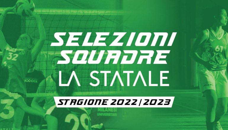 SELEZIONI SQUADRE 2022/2023, ENTRA NEL TEAM!