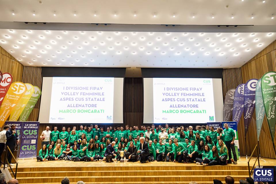 FOTO & VIDEO – La Statale premia gli atleti e presenta i CDF
