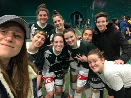 Calcio Femminile, Pizzi-cotte e mangiate, Statale vince