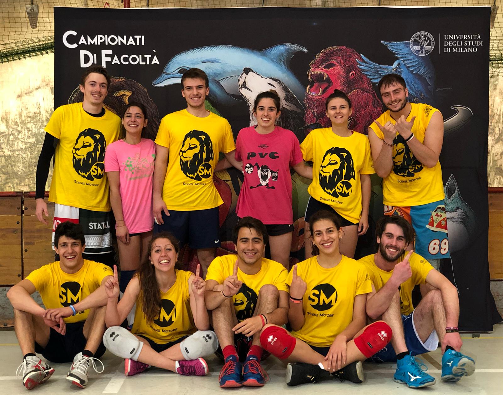 Campionati di Facoltà – Tutti i risultati di Scienze Motorie