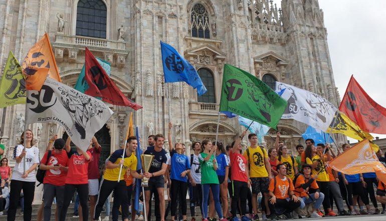 Kick-off day di Scienze Motorie: Il Flash Mob della Statale colora Milano