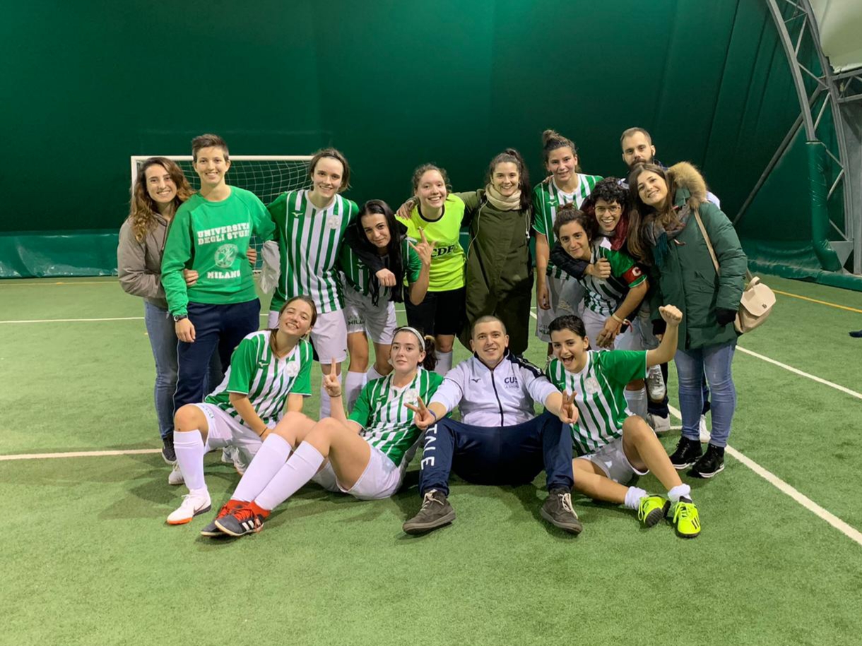 Calcio femminile: primo match di CMU, la Statale parte alla grande!