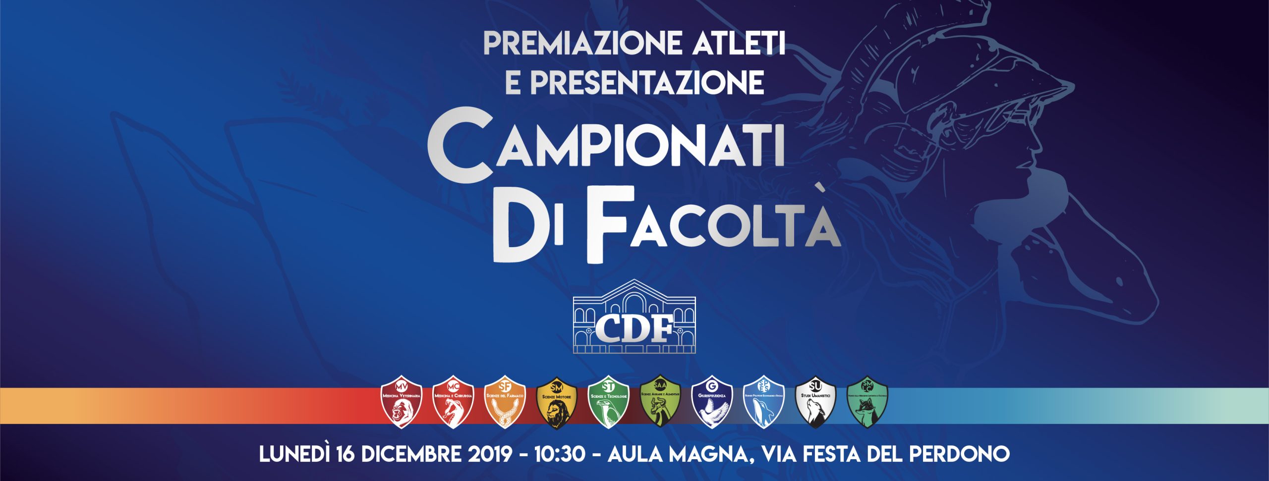 Premiazione Atleti della Statale in Aula Magna il 16 Dicembre – Unimisport