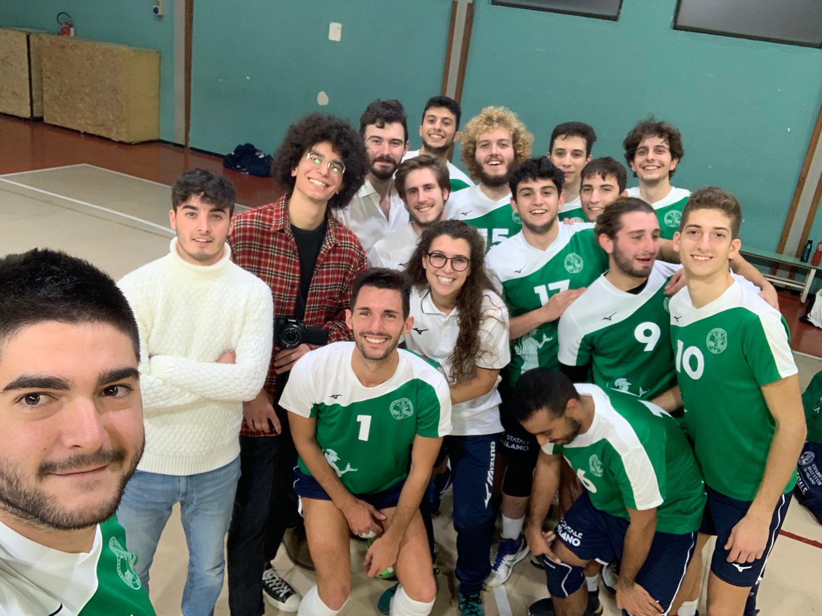 Volley Maschile: la Statale conquista la prima vittoria