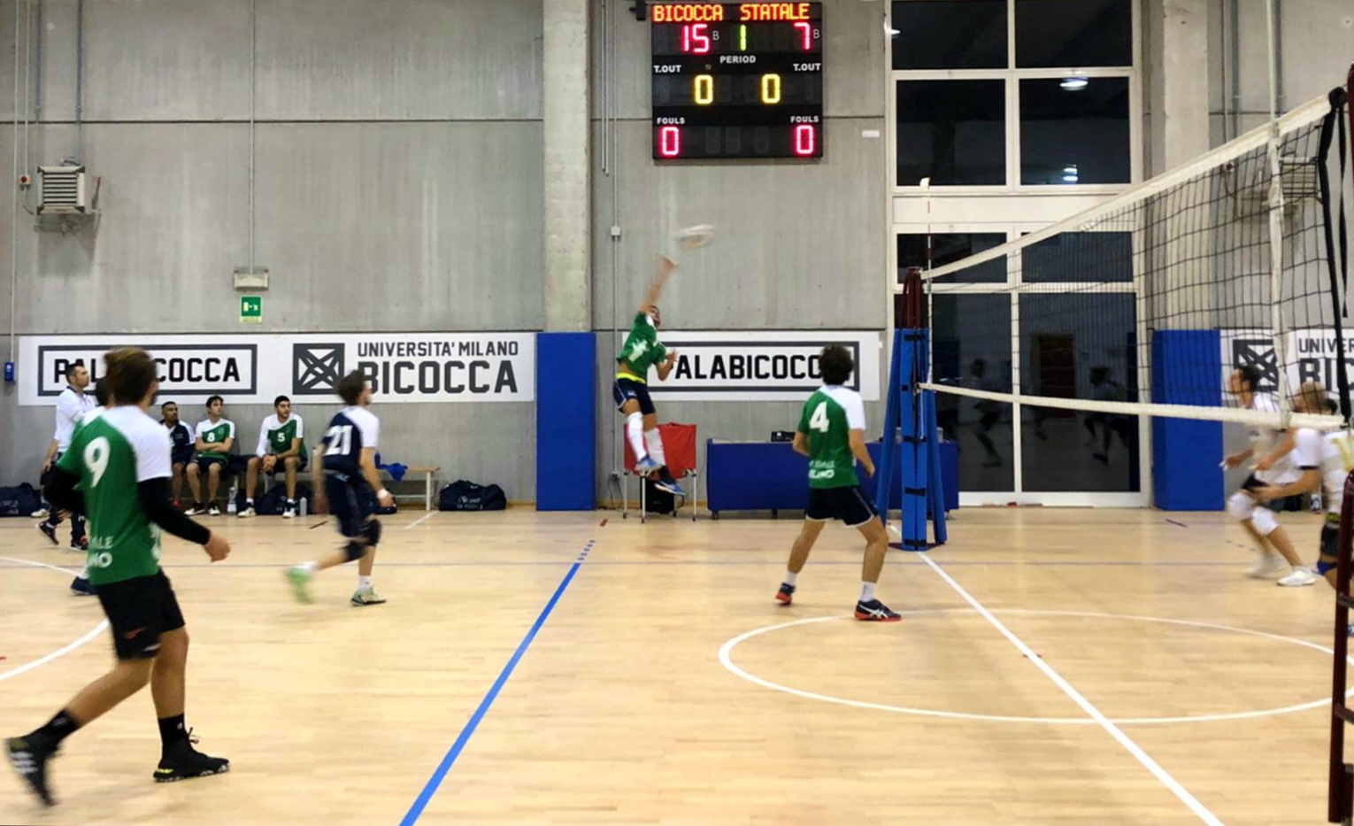 Volley maschile: passo falso degli statalini contro Bicocca