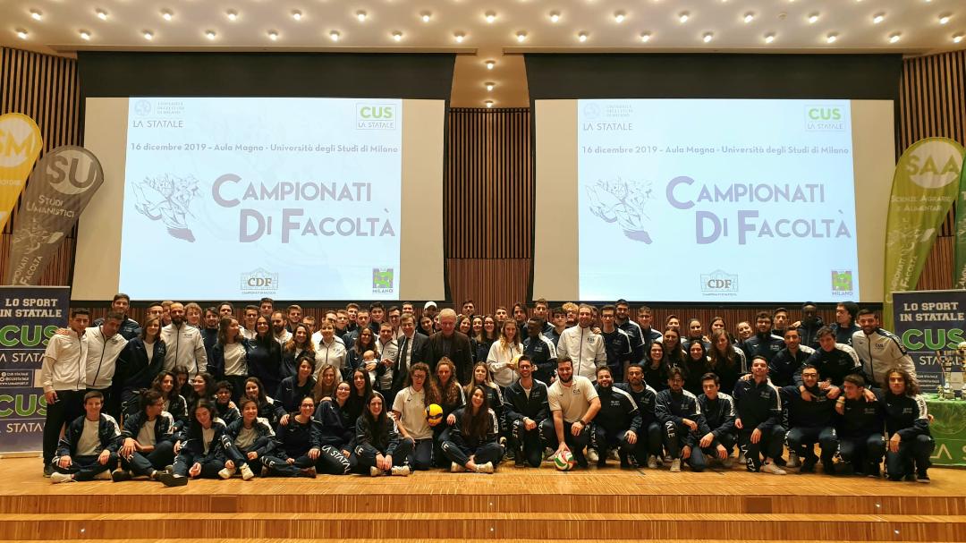 Premiazione atleti Statale: Presentati i nuovi CDF e le mascotte!