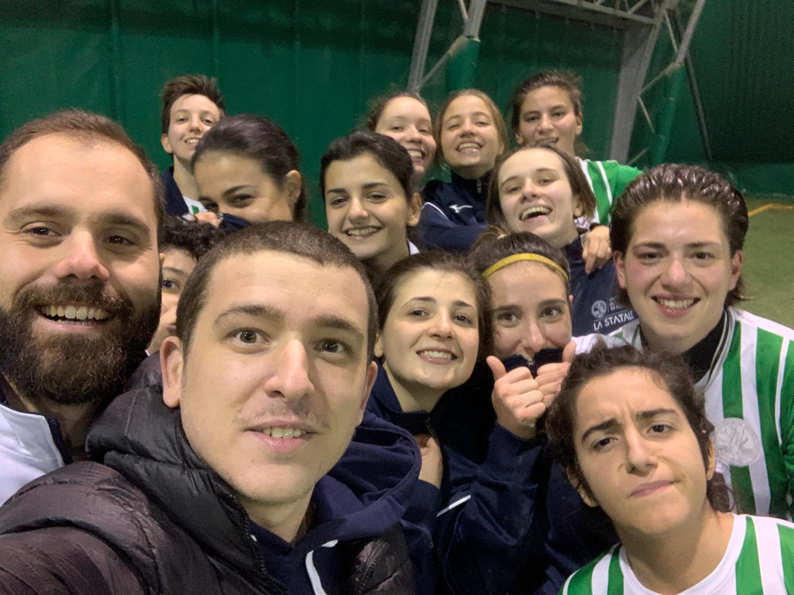 CALCIO FEMMINILE: PUNTO D’ORO CONTRO CATTOLICA