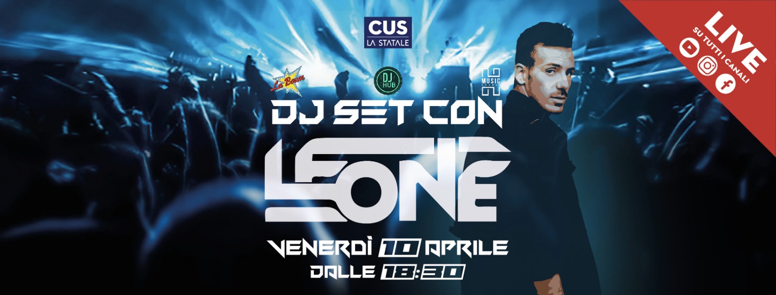 STATalEACASA…ma insieme! Con Le.one. Dj