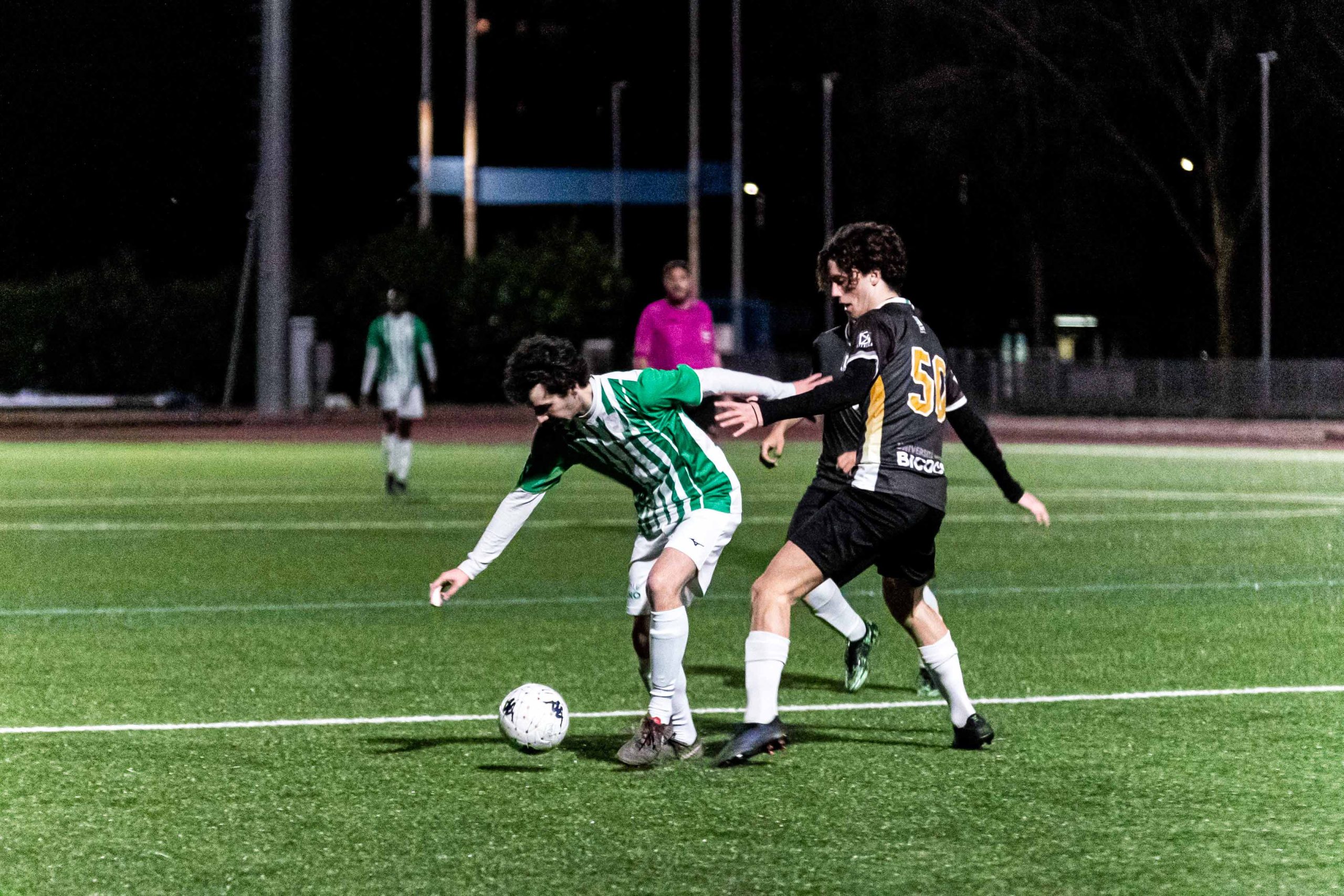 PAREGGIO A RETI BIANCHE TRA BICOCCA E STATALE