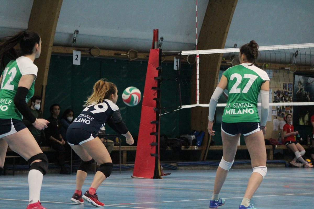 VOLLEY STATALE BATTE IULM, È UNA QUESTIONE DI CHIMICA