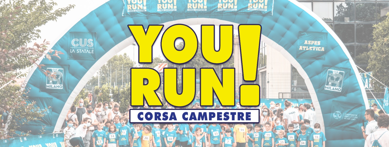 “YOU RUN!”: TERZA EDIZIONE PER LA CAMPESTRE DEI PICCOLI