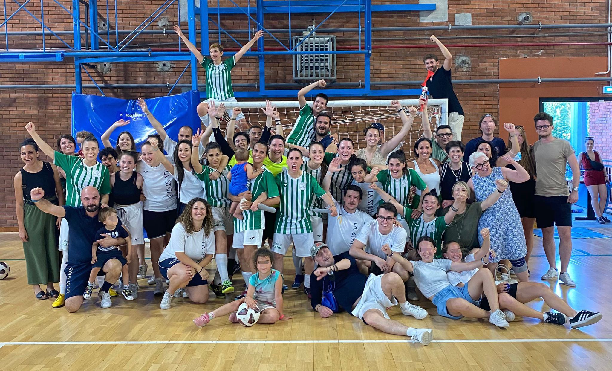 IL CUS STATALE VOLA IN SERIE A2 DI CALCIO A 5 FEMMINILE
