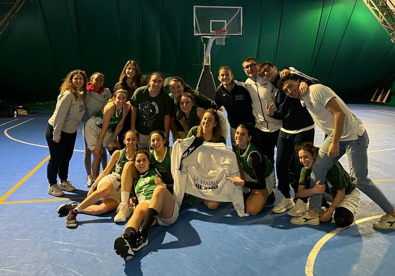 LE CAMPIONESSE DEL BASKET FEMMINILE A VALANGA SU IULM